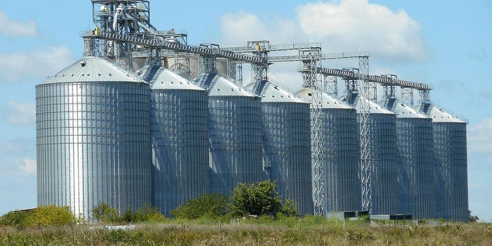 Imagen de almacenamiento, humedad del grano